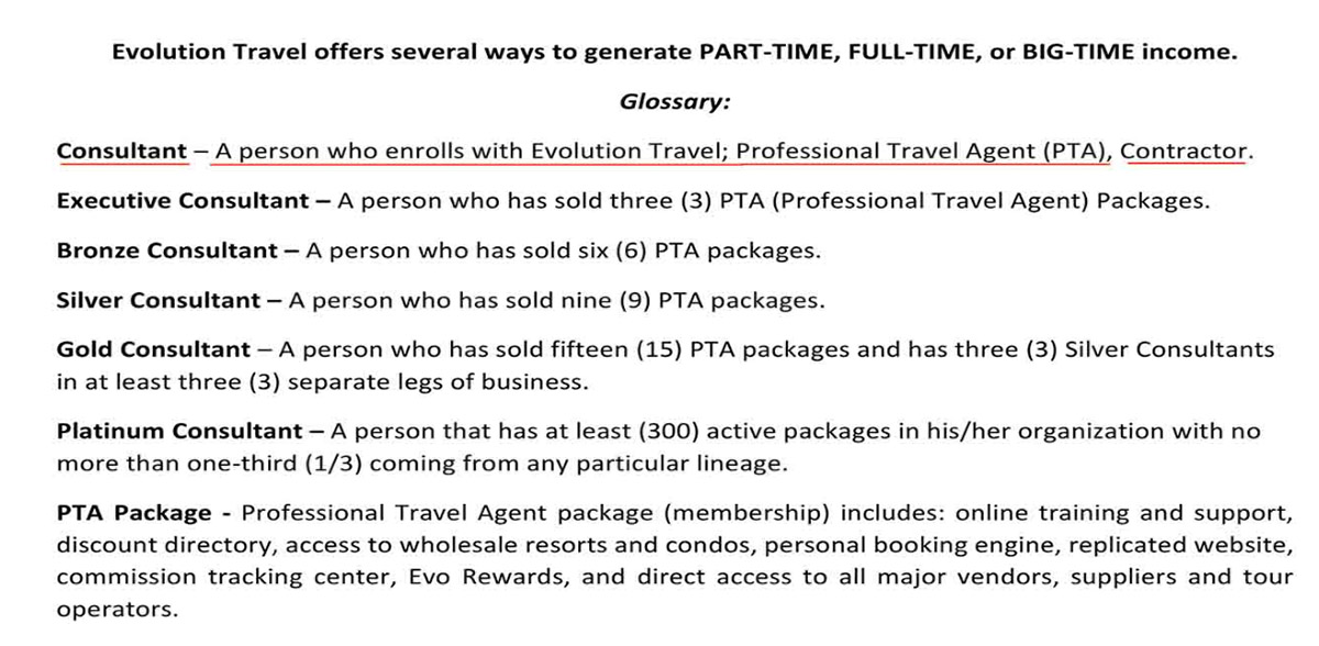 This MLM travel agency called Evolution Travel is at the heart of this problem. Did it create the worst travel agent ever?