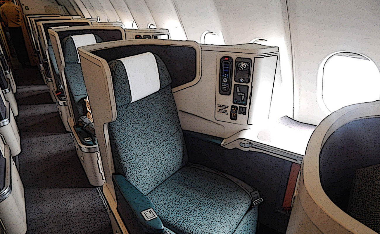 This social influencer asked for a business class upgrade in a most terrible way