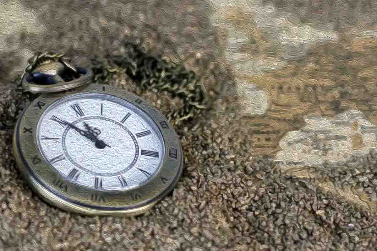 This American Airlines passenger arrived on the wrong day, but his flight was on time.