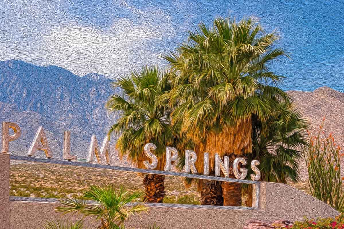 Palm Springs is the location of an Airbnb host who seems to have tried a bait and switch vacation rental scheme.