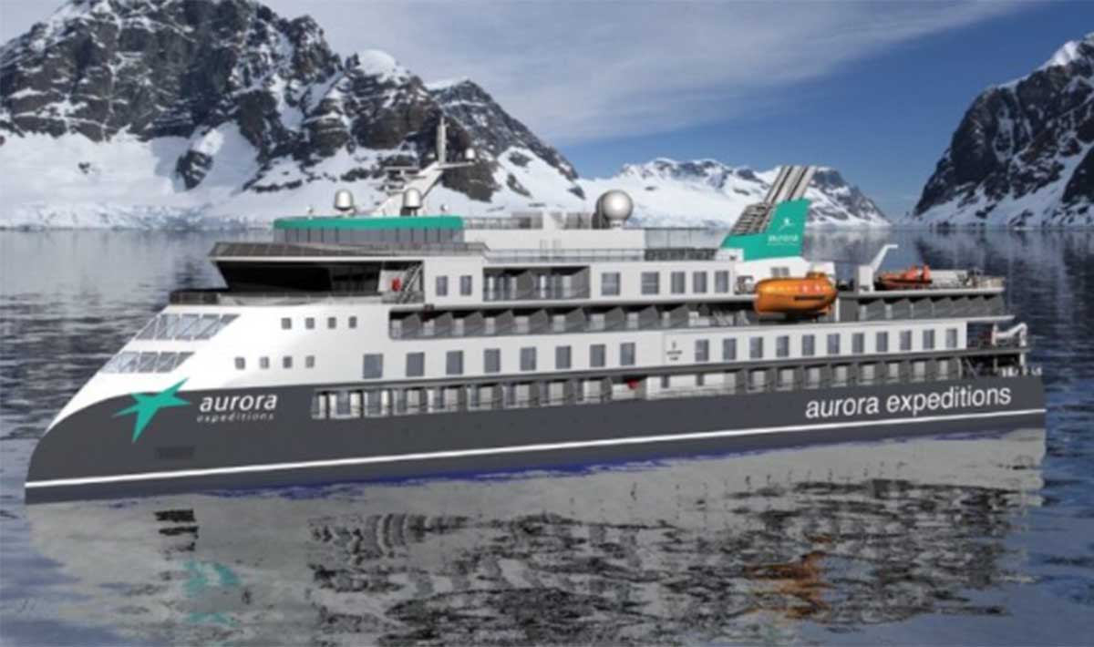 Aurora Expeditions, Douglas Mawson, new cruise ship