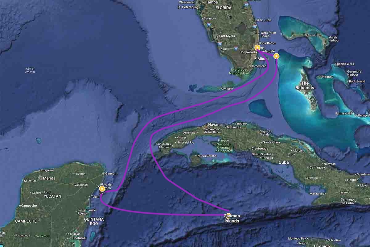 Celebrity Reflection itinerary denied boarding copy The Caribbean itinerary of Celebrity Reflection, cruise ship itinerary