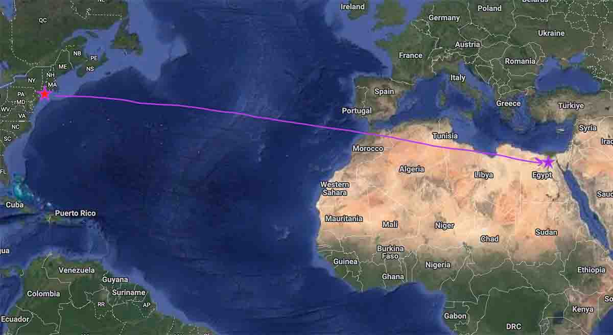 Doctor rejected this trip, Patient not approved for travel, flight from JFK to Cairo not medically approved