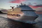 Carnival Cruise Line's Dream, cruise ship at sunset, Carnival Dream