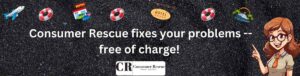 Get consumer help Consumer Rescue fixes problems for free, Solving consumer problems , We're busy mediating problems