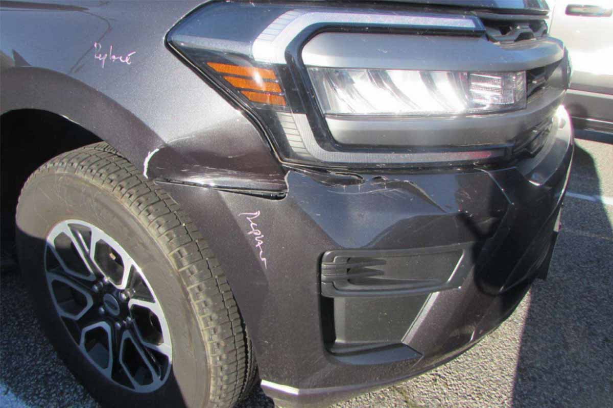 Avis wants wrong customer to pay Pre-existing damage to this rental car marked with paint, wrong customer is being sent the car repair bill