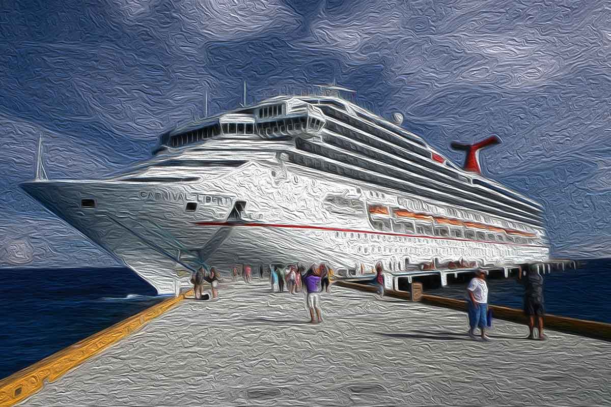 Carnival passengers scammed Carnival cruise ship passengers on the dock