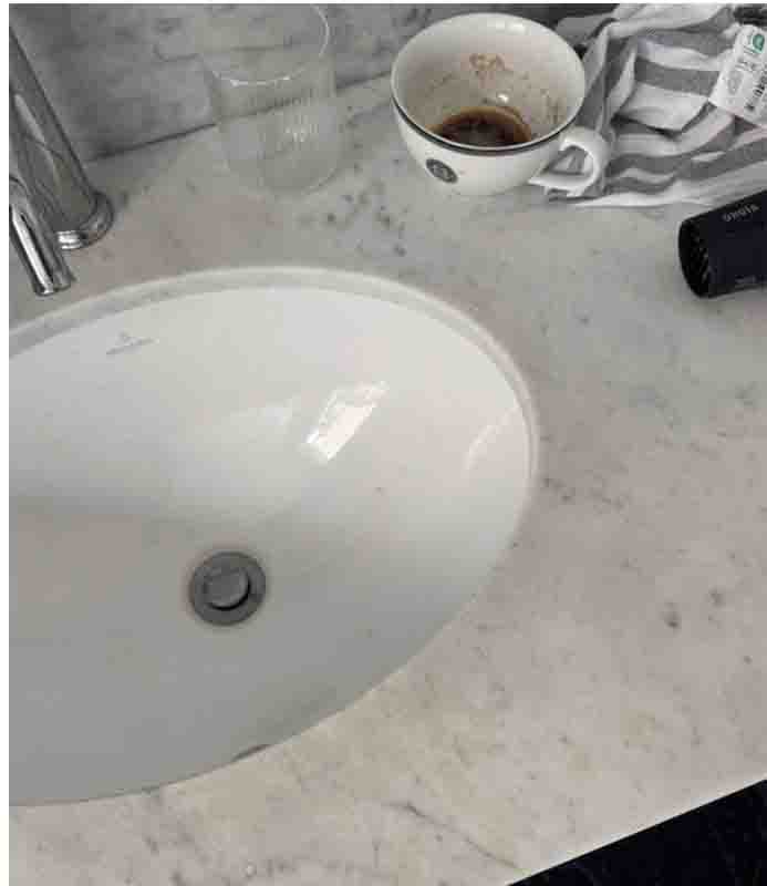 Coffee stain damage Is this an irreversible coffee stain?