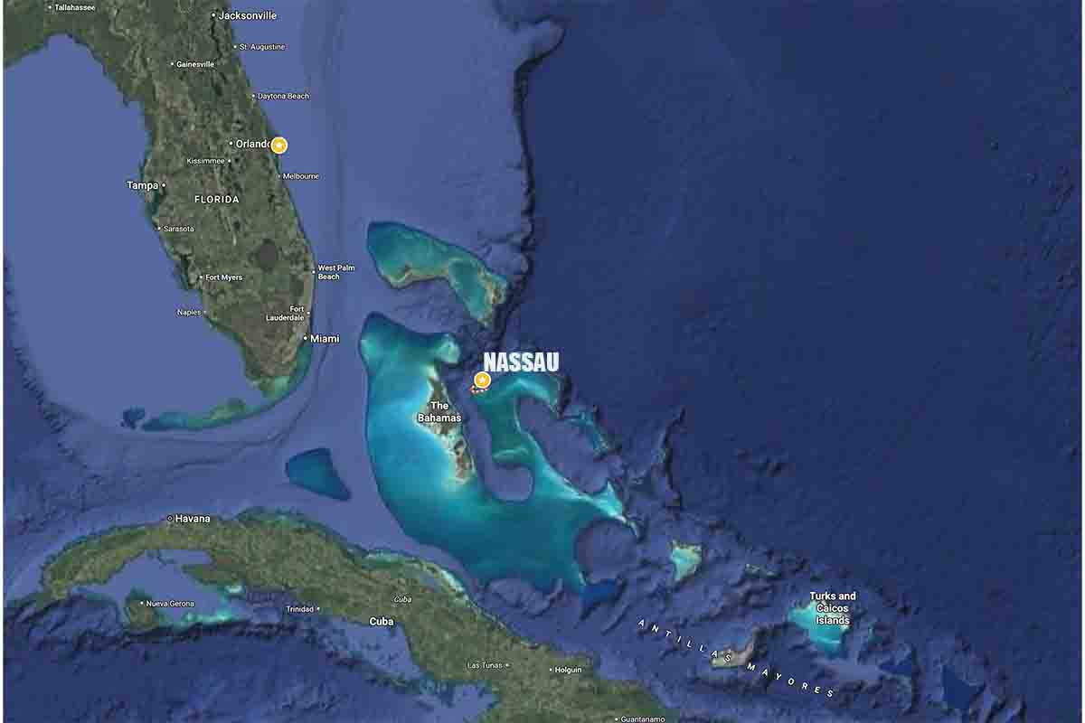 The last port stop on this cruise was Nassau, Bahamas