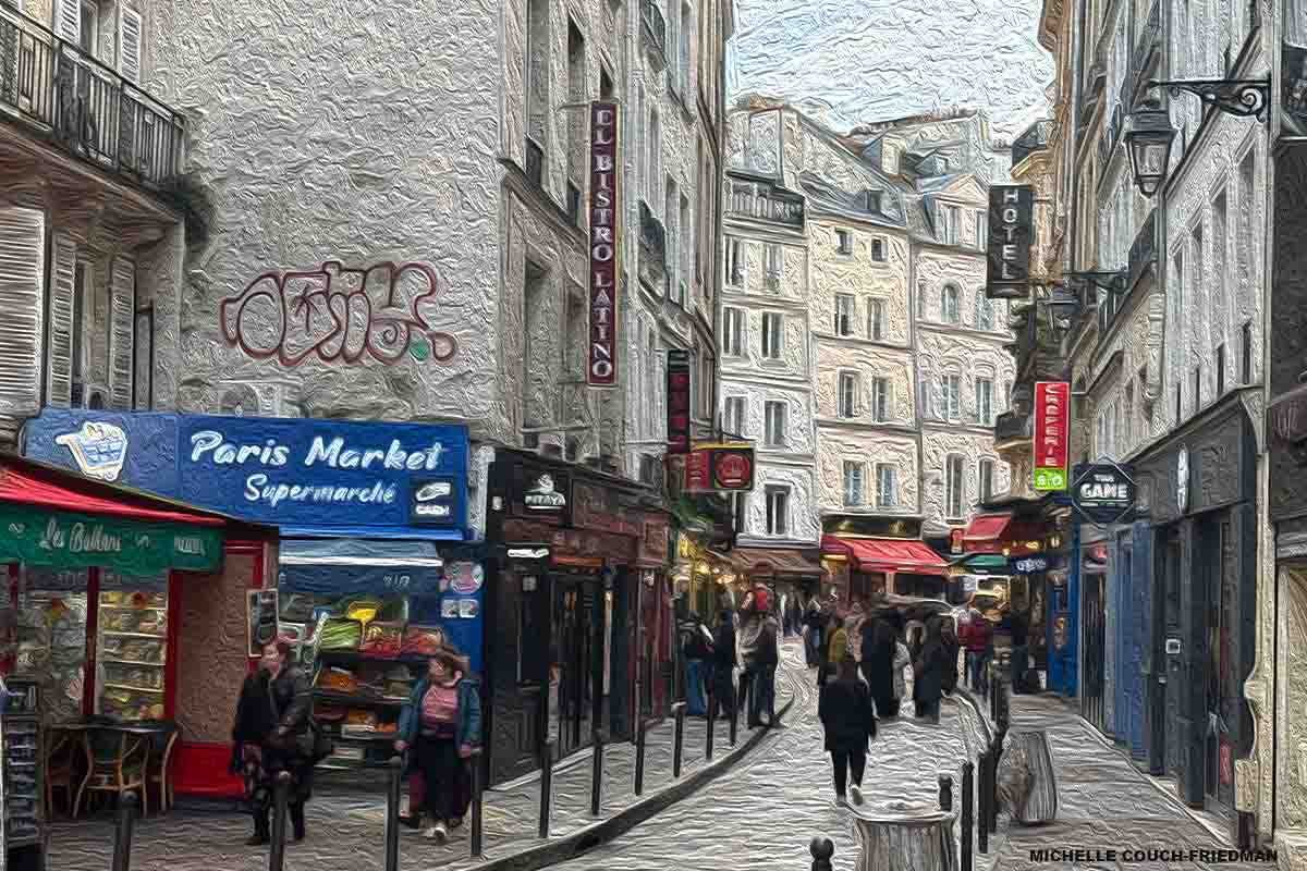 Strolling the streets of Paris and carefully avoiding bad actors, 
Scams targeting travelers  are as old as time, 