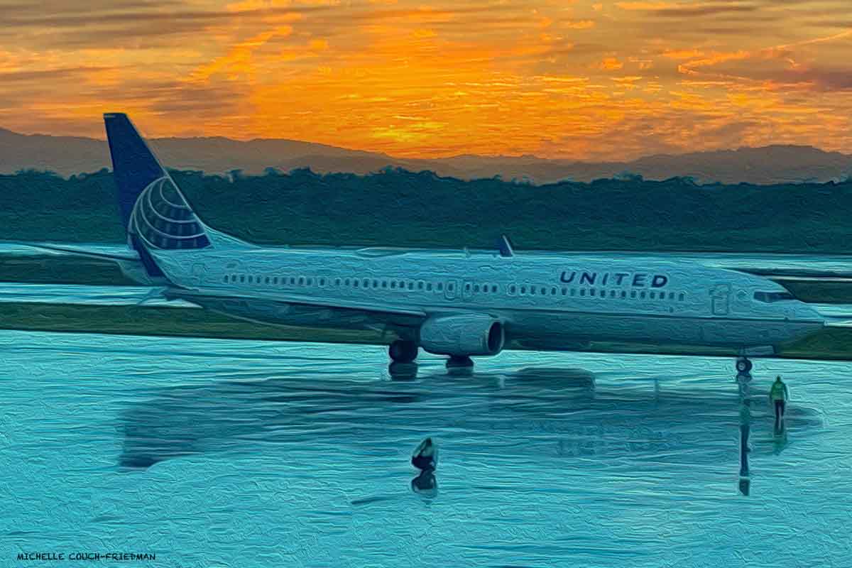 A United Airlines passenger arrived in Mexico as a no-show after a gate agent failed to scan his passport.