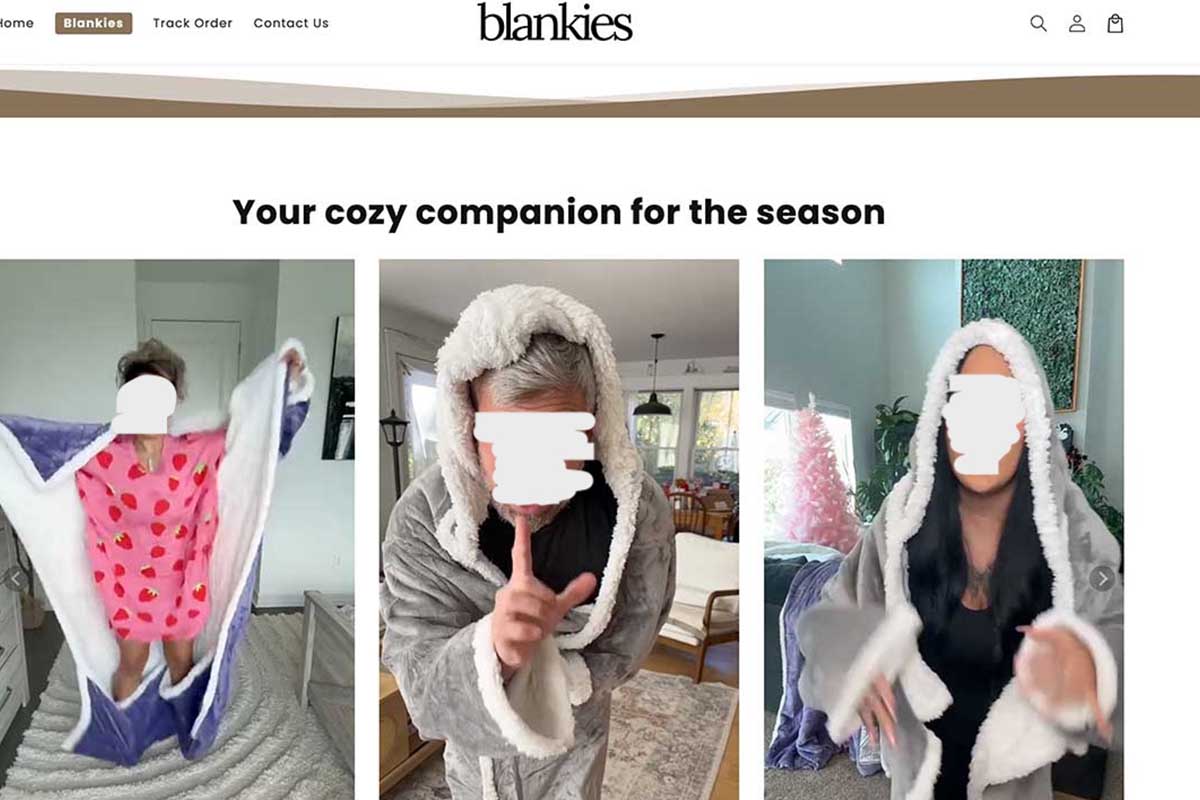 These are all fake testimonials from a Facebook ad. 