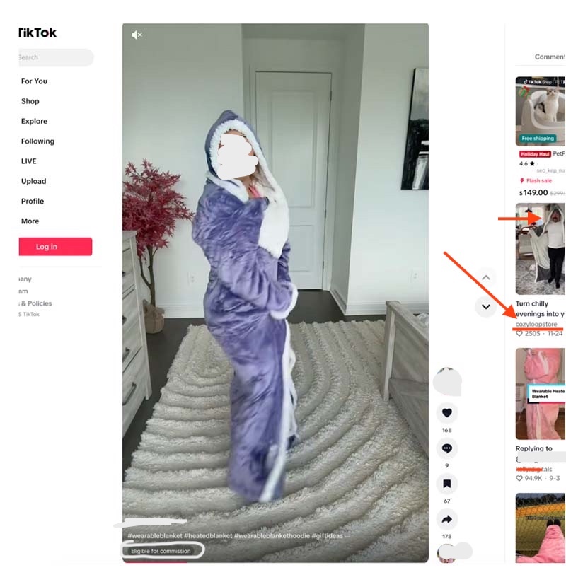 This person's image was lifted to be used in a Facebook Ad for something called Blankies. It was a scam. 