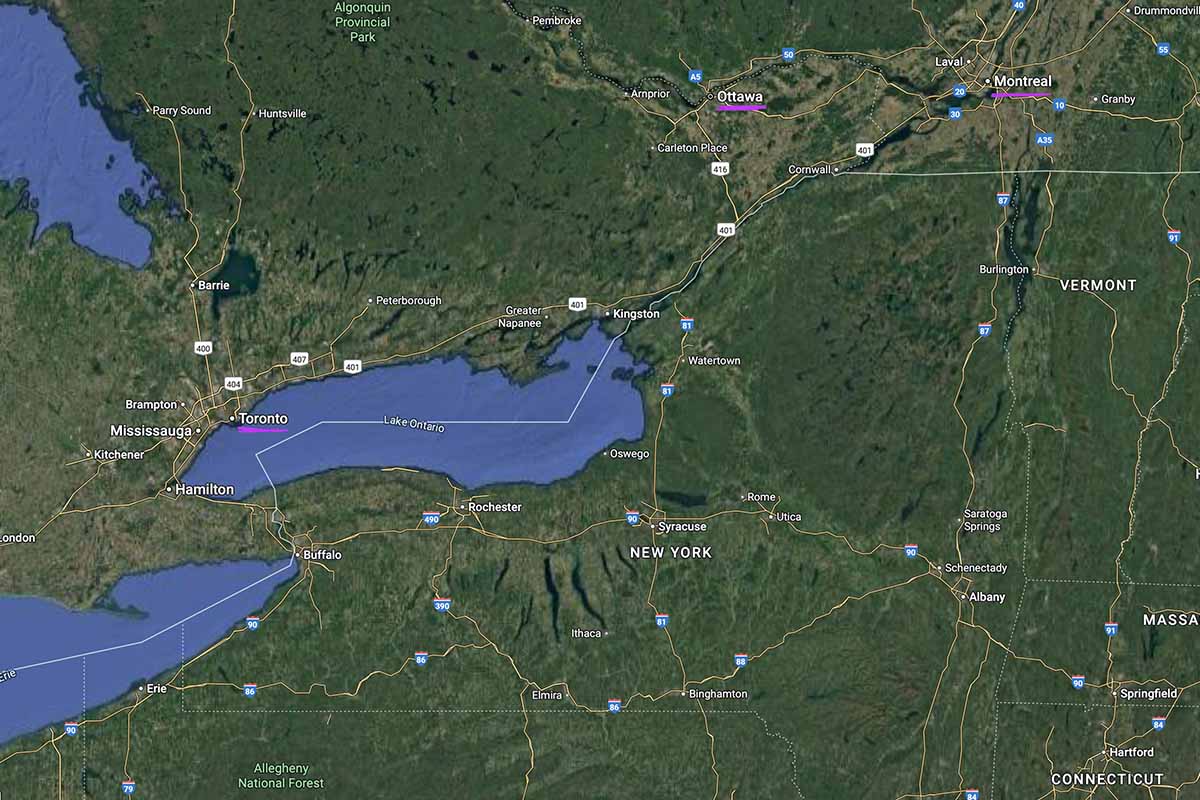 This old-school scammer doesn't realize that these three  Canadian cities are not the same place, A sloppy fraudster doesn understand geography