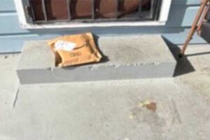 Proof that Amazon delivered the package.